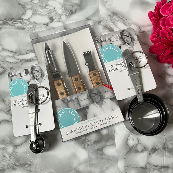 BNWT Martha Stewart Collection Stainless Steel Baking Kitchen Tool Package - Picture 1 of 7